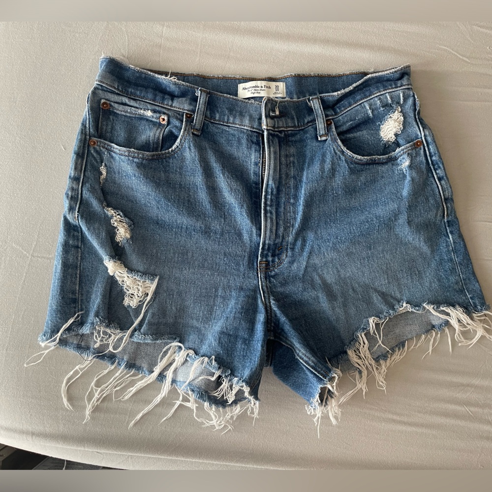 Abercrombie Jean Shorts- Size 10